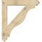 Ekena Millwork Funston Arts & Crafts Rough Sawn Bracket, Douglas Fir, 6"W x 44"D x 48"H BKT06X44X48FST03RDF - alternate 4